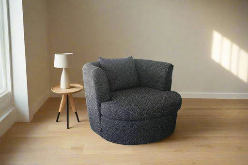 SANDALIO SWIVEL BLACK INTERSOFA