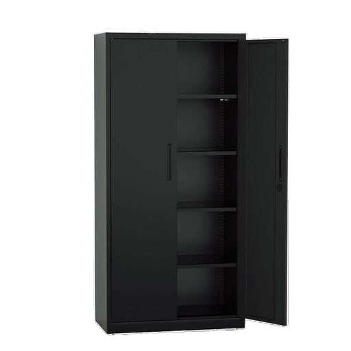 2-DOOR FILING CABINET (INNER HANDLE-1800X900X400MM) BLACK STEE