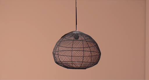 SHALLOT PENDANT - BLACK NOLDEN BROTHERS WOODEN