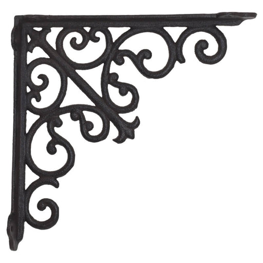 SWIRL BRACKET 27X27CM TRAN