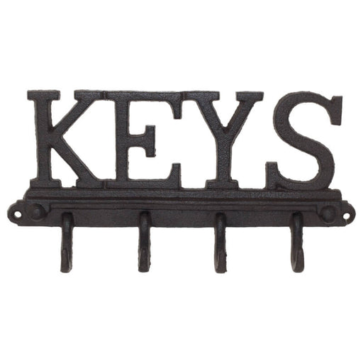 KEYS 4 WALL HOOK 14X27CM TRAN