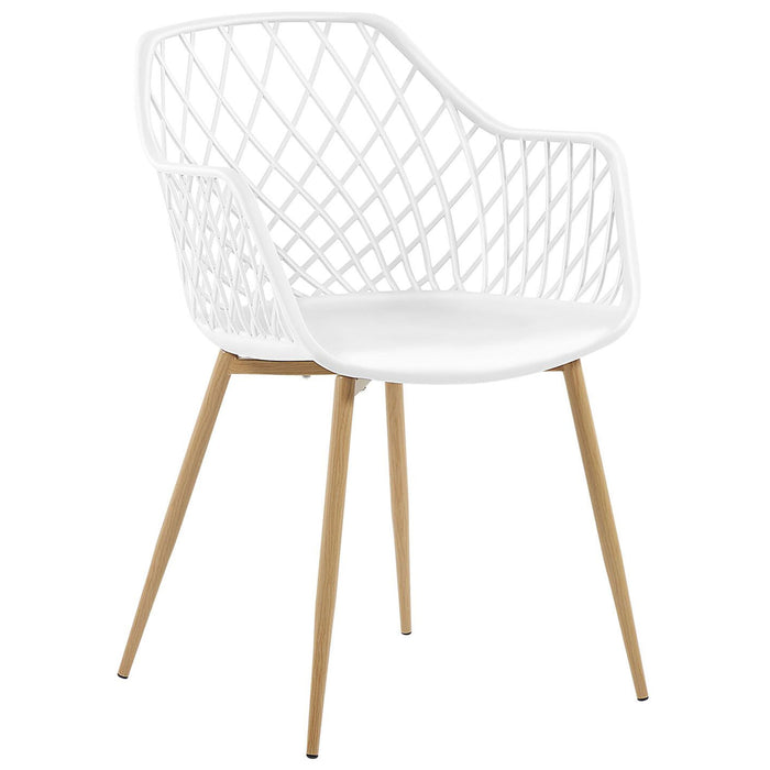 SNOWFLAKE DINING CHAIR WHITE FUYA