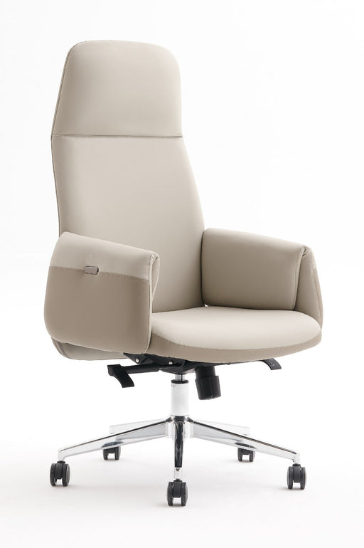 SP-1102A HIGHBACK CHAIR (BROWN/BEIGE-150KG) STELLAR LIMITED