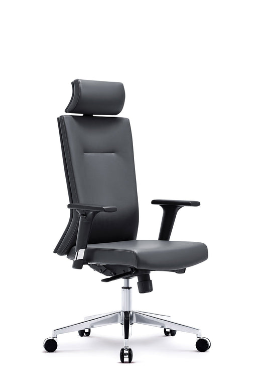 SP-989A HIGHBACK OFFICE CHAIR (BLACK - 150KG) STEL