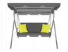 GARDEN 3-SEATER METAL SWING CANOPY SEAGULLS INDUSTRIES