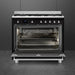 SMEG 90CM GAS/ELECTRIC CLASSIC COOKER BLACK SMEG