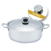 SNAPPY CHEF 8L CASSEROLE POT SS SNAPPY CHEF