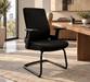 STLR2D MESH VISITOR CHAIR (BLACK - FABRIC) 100KG OFIN