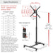 BARKAN MOBILE TV CART - TILT AND ADJUSTABLE 13" 65" BARK