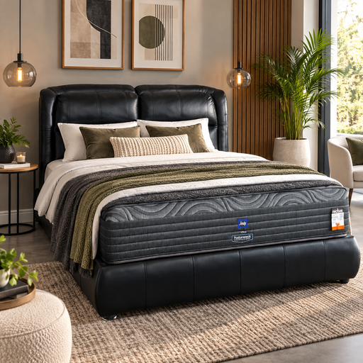 183CM SAFARI SLEIGHBED BLACK ALPI