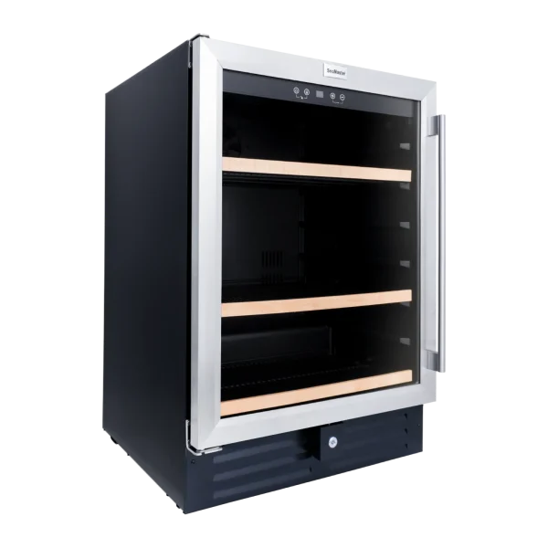 SNOMASTER 145L UNDER COUNTER BEVERAGE COOLER BLACK SNOW