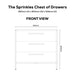 SPRINKLES CHEST OF DRAWERS - KIWI FIZZ POPS