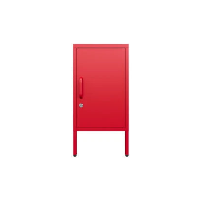 SUGAR CUBE SIDE TABLE - RED POLKA POPS