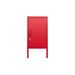 SUGAR CUBE SIDE TABLE - RED POLKA POPS