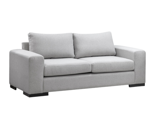 SWELLENDAM 2DIV COUCH - NEW YORK SLEET FABRIC FOUR
