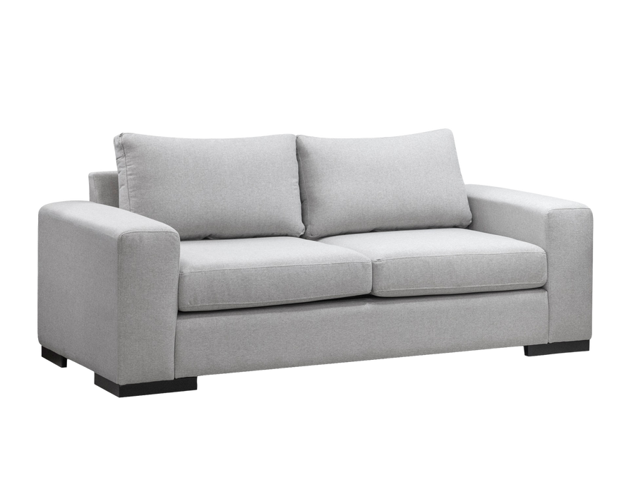 SWELLENDAM 2DIV COUCH - NEW YORK SLEET FABRIC FOUR