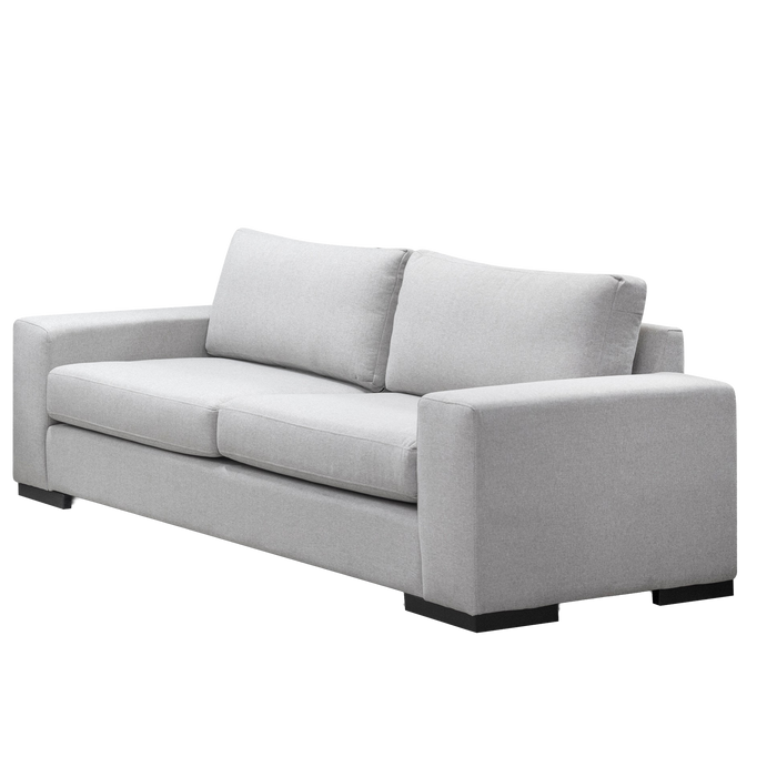 SWELLENDAM 3DIV COUCH - NEW YORK SLEET FABRIC FOUR