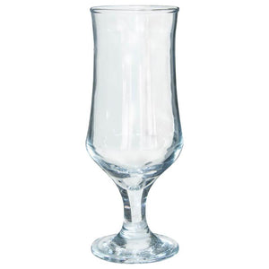 MELODY STEMMED BEER 320ML S/4 TRANS NATAL CUT GLASS