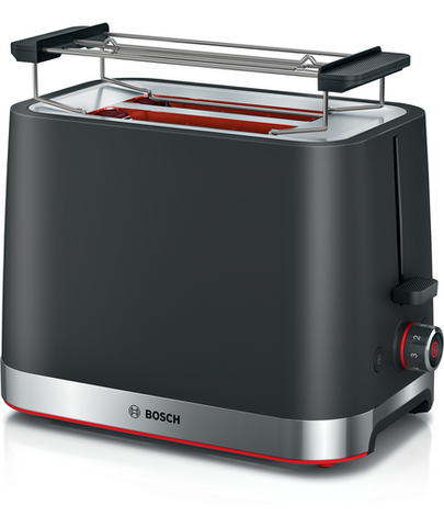 BOSCH COMPACT TOASTER BLACK BSH HOME APPLIANCES