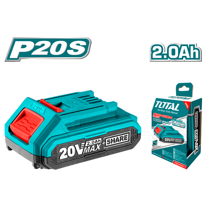 TOTAL TOOLS LITHIUM-ION BATTERY PACK 2.0AH TOTAL TOOLS NAMIBIA