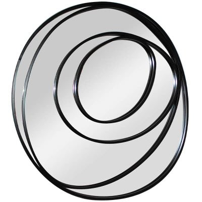 ABSTRACT SWIRL MIRROR 80C TRAN