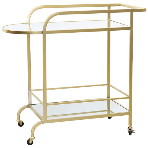 AURUM DRINKS TROLLEY 87X81X41CM TRAN