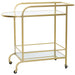 AURUM DRINKS TROLLEY 87X81X41CM TRAN