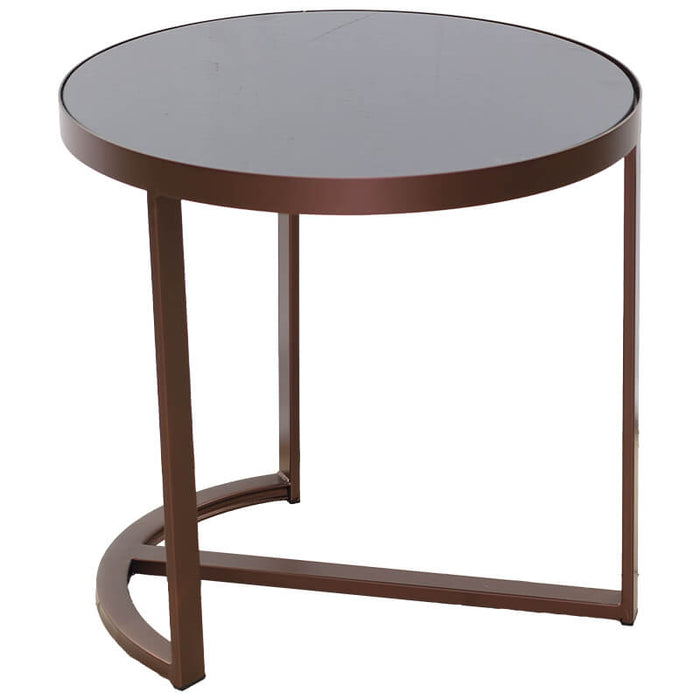 ECLIPSE SIDE TABLE 45X47X47CM TRAN