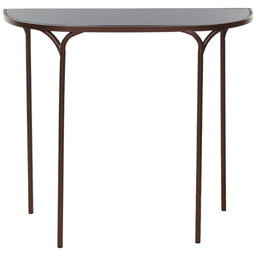 ECLIPSE HALF MOON TABLE 79X90X32 TRAN