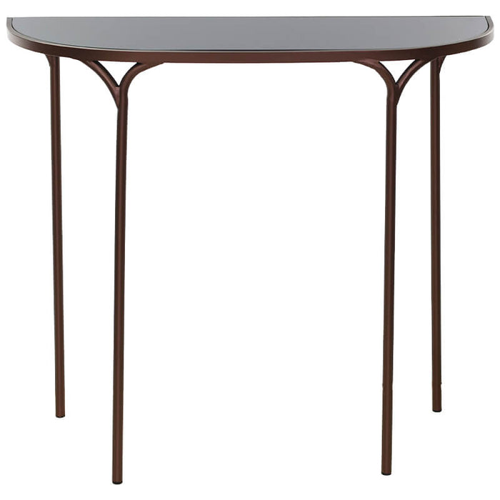 ECLIPSE HALF MOON TABLE 79X90X32 TRAN
