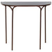 ECLIPSE HALF MOON TABLE 79X90X32 TRAN