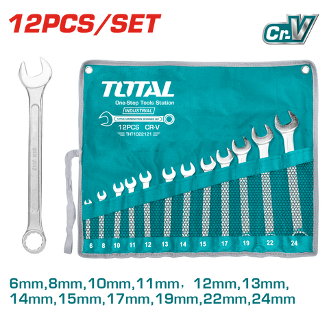 TOTAL TOOLS 12PCE COMBINATION SPANNER SET TOTAL TOOLS NAMIBIA