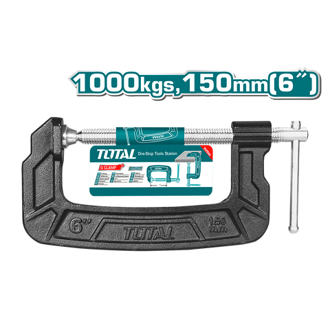 TOTAL TOOLS G-CLAMP 150MM 6" TOTAL TOOLS NAMIBIA