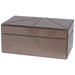BLUSH BRONZE BOX 20X12X9CM TRAN