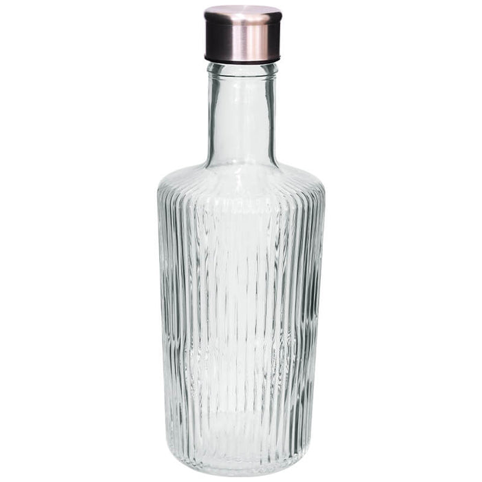 CLEAR WATER BOTTLE 1LT 28CM TRAN