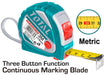 TOTAL TOOLS STEEL MEASURING TAPE 5M TOTAL TOOLS NAMIBIA