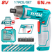 CORDLESS SCREWDRIVER 8V TOTAL TOOLS NAMIBIA