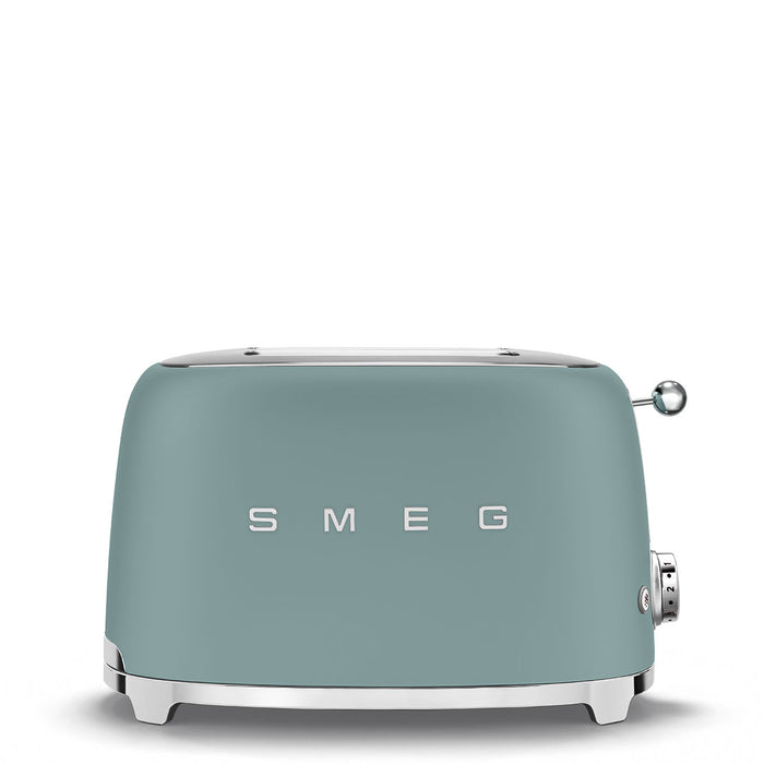SMEG 2 SLICE RETRO TOASTER EMERALD GREEN MATT SMEG