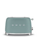 SMEG 2 SLICE RETRO TOASTER EMERALD GREEN MATT SMEG