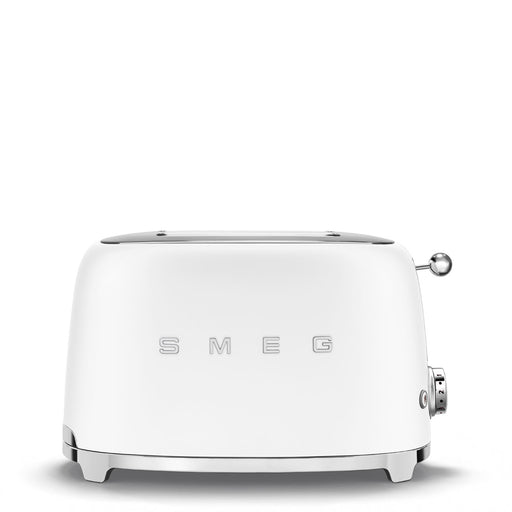 SMEG 2 SLICE RETRO TOASTER WHITE MATT SMEG