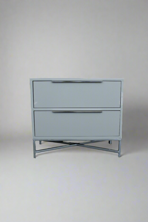 TWAPA GREY NIGHTSTAND/PE KENREN INTERIORS