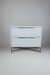 TWAPA WHITE NIGHTSTAND/PEDESTAL KENREN INTERIORS