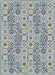 TIBETAN FLORAL BLOCK CARPET 160X220 RUGS ORIGINAL