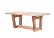 TRESTLE DINING TABLE ONLY - VARNISH TOFU ETVA