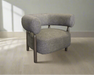 VEGA OCCASIONAL CHAIR - MERINO ESPRESSO EARTHLINE FURNITURE