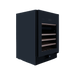 SNOMASTER 48 BOTTLE ZONE DUAL WINE COOLER-PRO SERIES BLACK SNOW