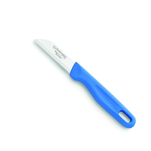 KLEVER SOLINGEN VEG KNIFE STRAIGHT EDGE 6CM BLUE STAINLESS STEEL SOLUTI