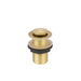 WASTE BASIN POP UP UNSLOT SS GOLD 32MM SPLASHWORKS