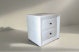 WHITE PEDESTALS VELVET H-INTERIOR