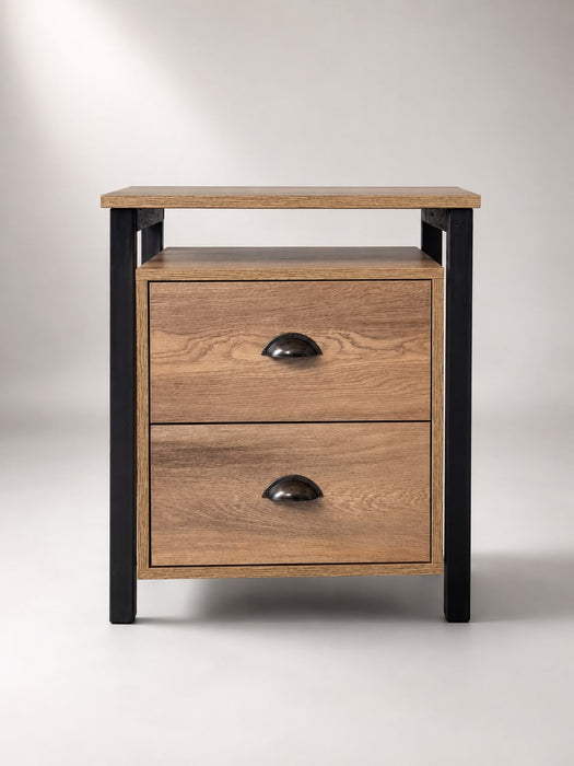 SAVANNA 2 DRAWER PEDESTAL COOL